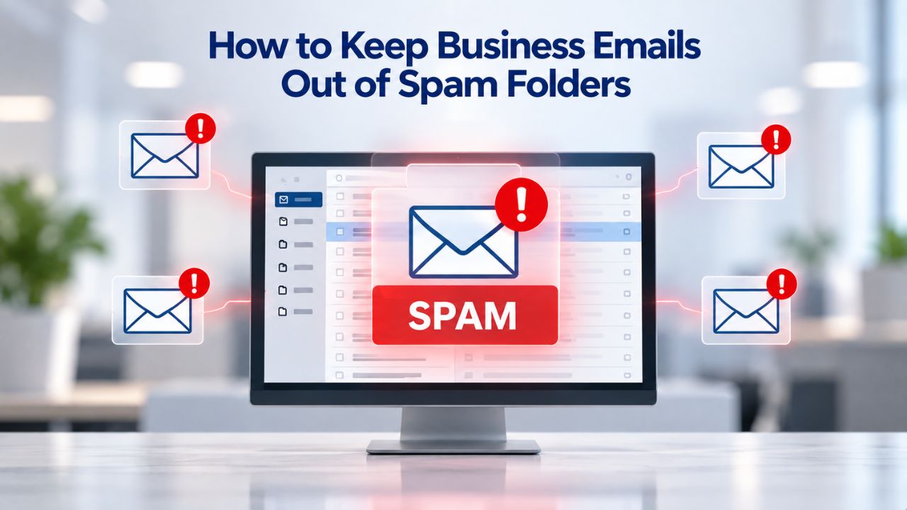 How to Keep Business Emails Out of Spam Folders