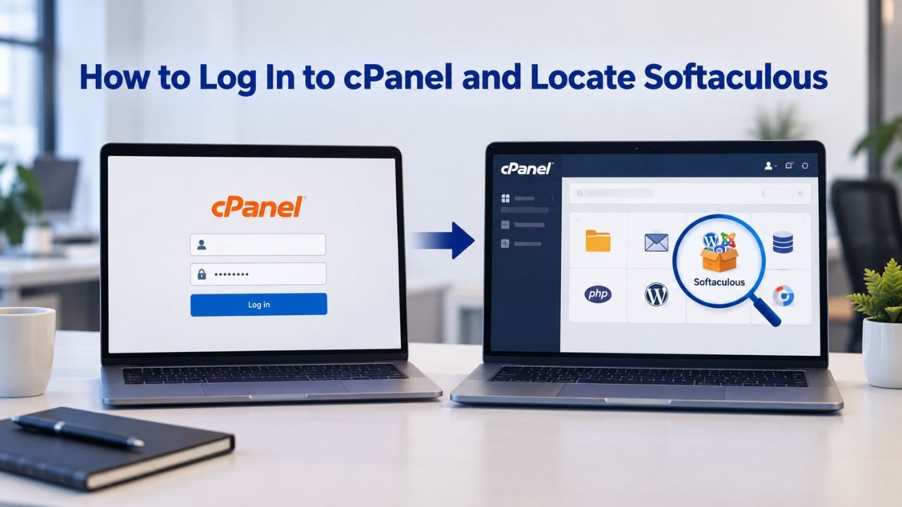 How to Log In to cPanel and Locate Softaculous How to Log In to cPanel and Locate Softaculous