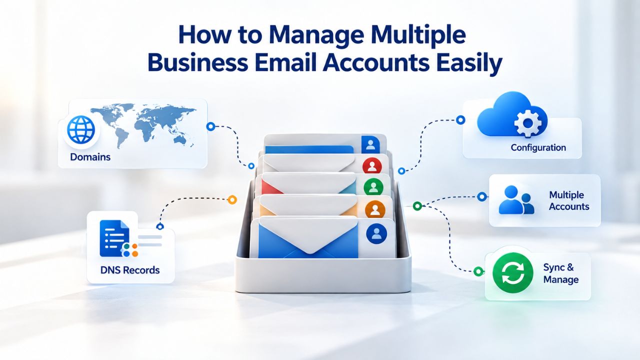 How to Manage Multiple Business Email Accounts Easily