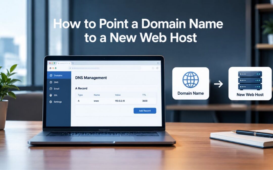 How to Point a Domain Name to a New Web Host