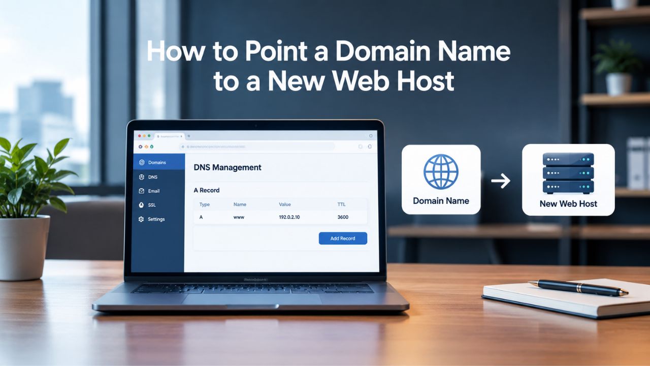 How to Point a Domain Name to a New Web Host How to Point a Domain Name to a New Web Host
