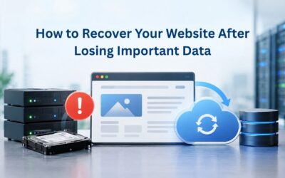 Blogs How to Recover Your Website After Losing Important Data