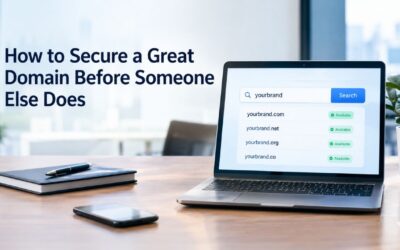 Blogs How to Secure a Great Domain Before Someone Else Does