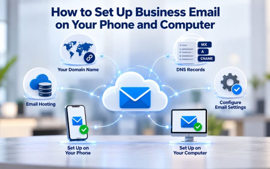 How to Set Up Business Email on Your Phone and Computer