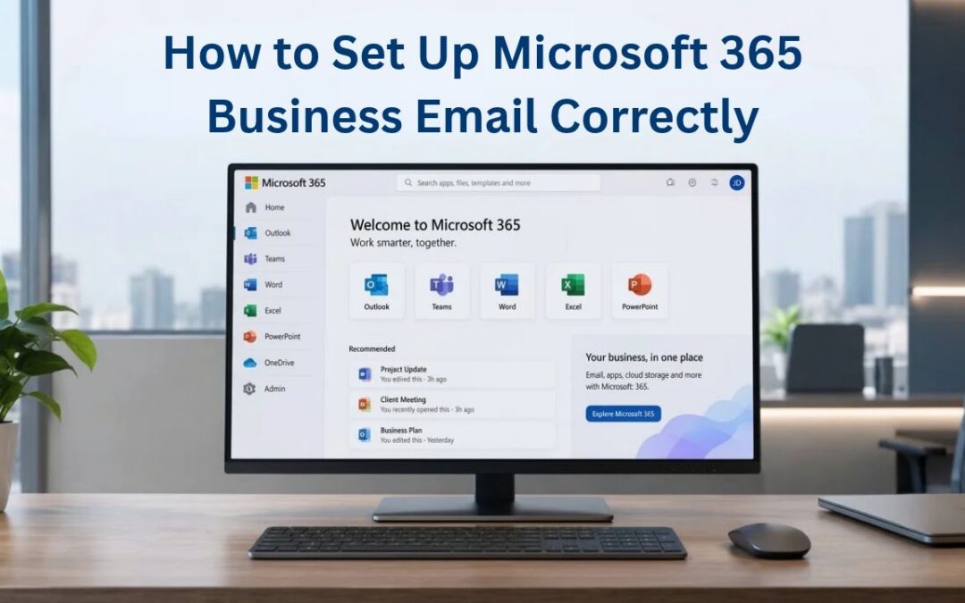 How to Set Up Microsoft 365 Business Email Correctly