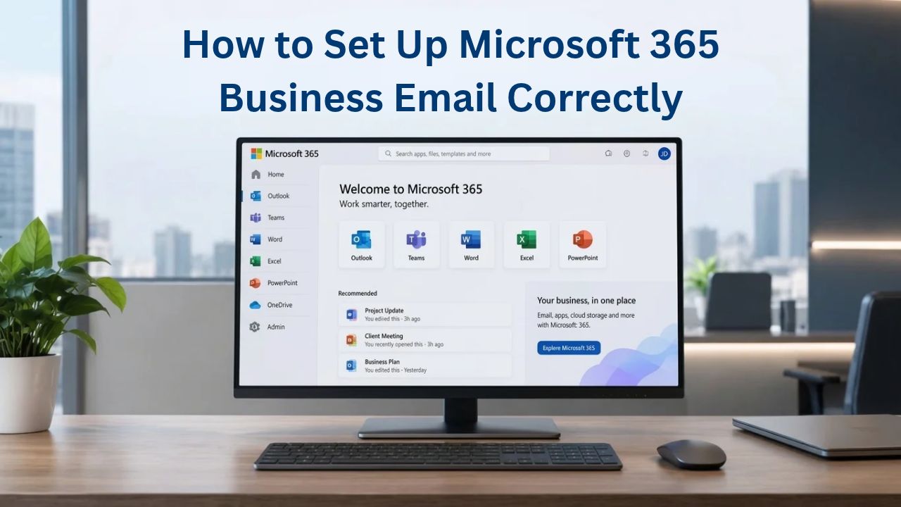 How to Set Up Microsoft 365 Business Email Correctly