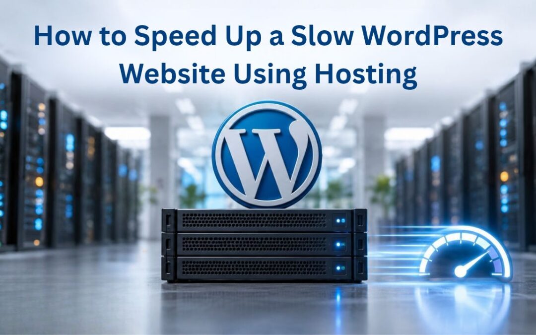 How to Speed Up a Slow WordPress Website Using Hosting