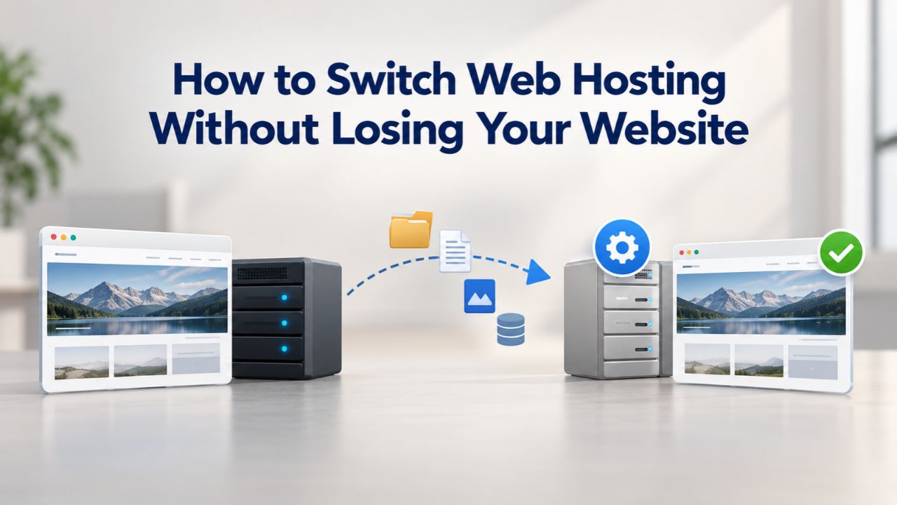 How to Switch Web Hosting Without Losing Your Website