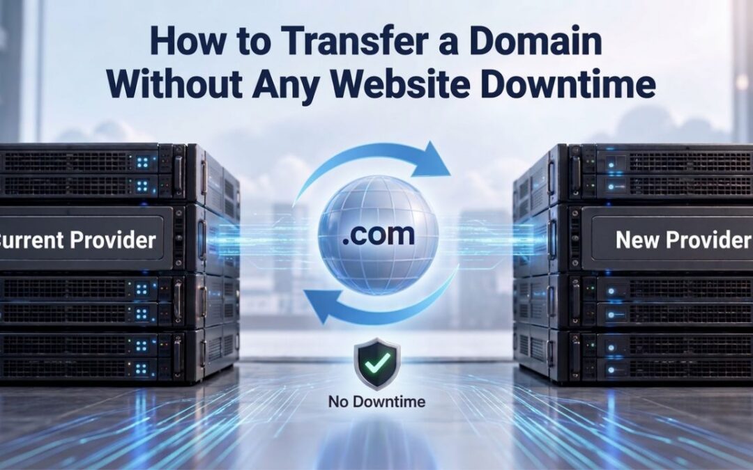How to Transfer a Domain Without Any Website Downtime