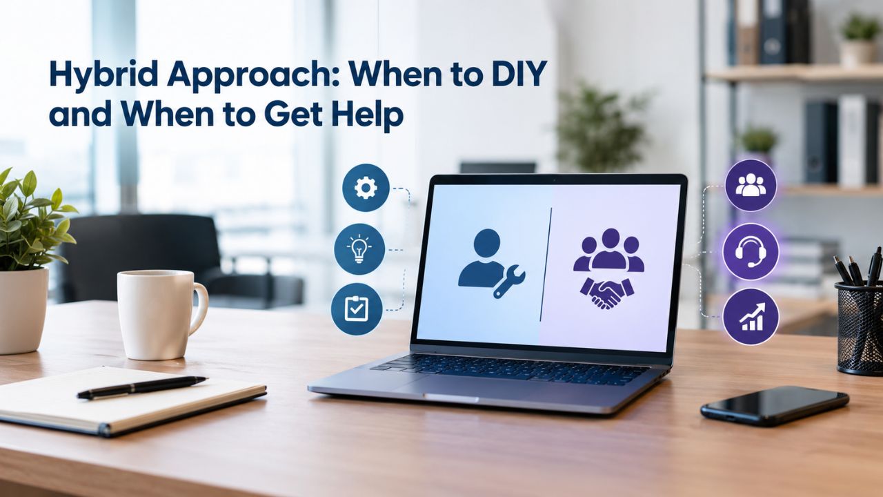 Hybrid Approach: When to DIY and When to Get Help Hybrid Approach: When to DIY and When to Get Help