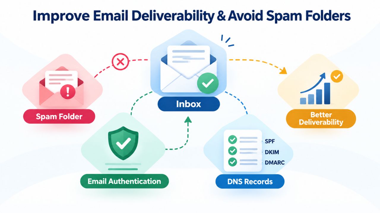 Improve Email Deliverability & Avoid Spam Folders
