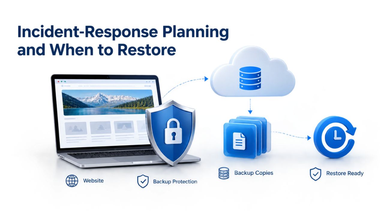 How to Restore Your Website From a Backup Safely Incident-Response Planning and When to Restore