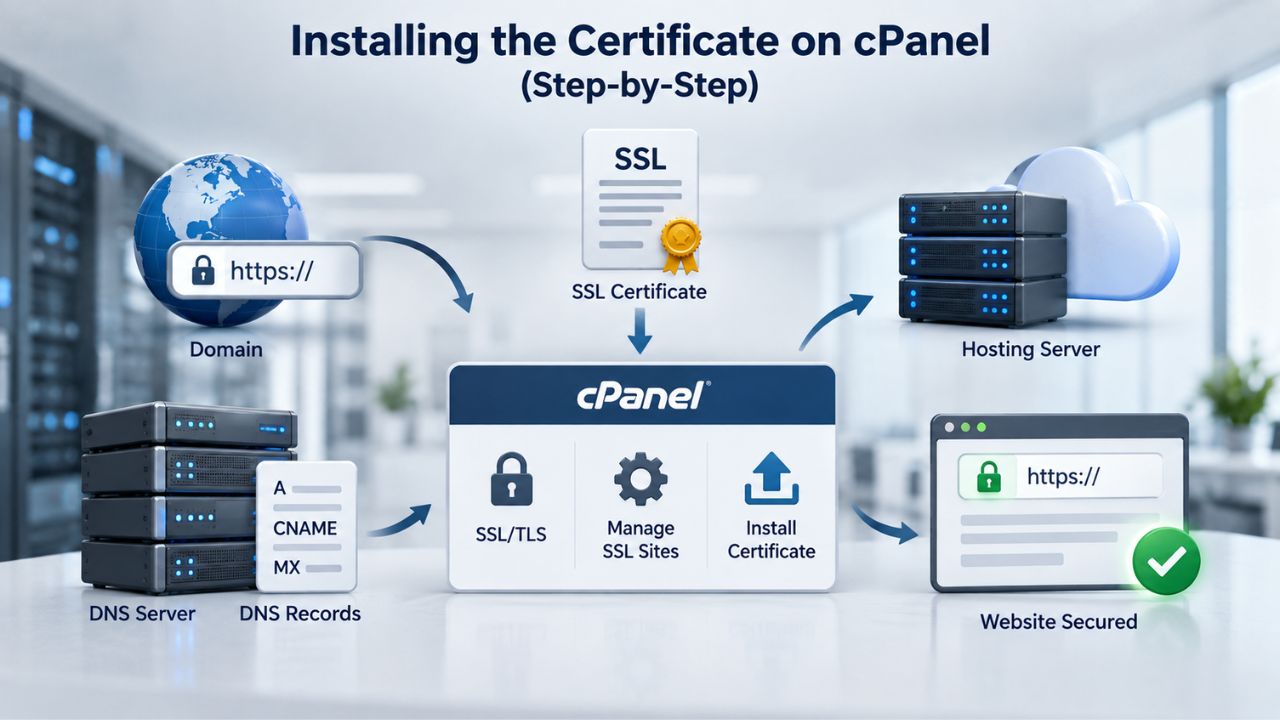 Installing the Certificate on cPanel (Step-by-Step) Installing the Certificate on cPanel (Step-by-Step)