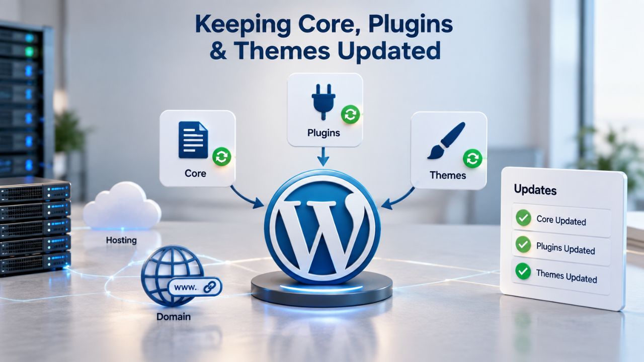 Keeping Core, Plugins & Themes Updated