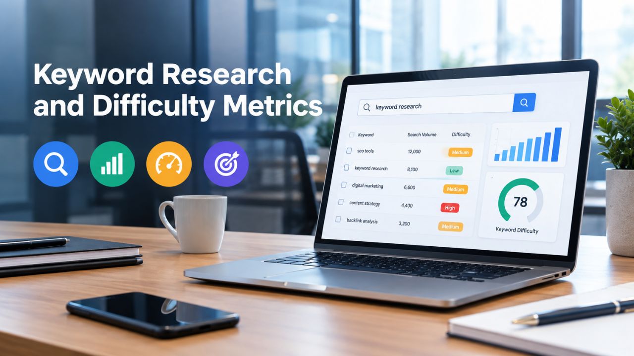 Keyword Research and Difficulty Metrics Keyword Research and Difficulty Metrics