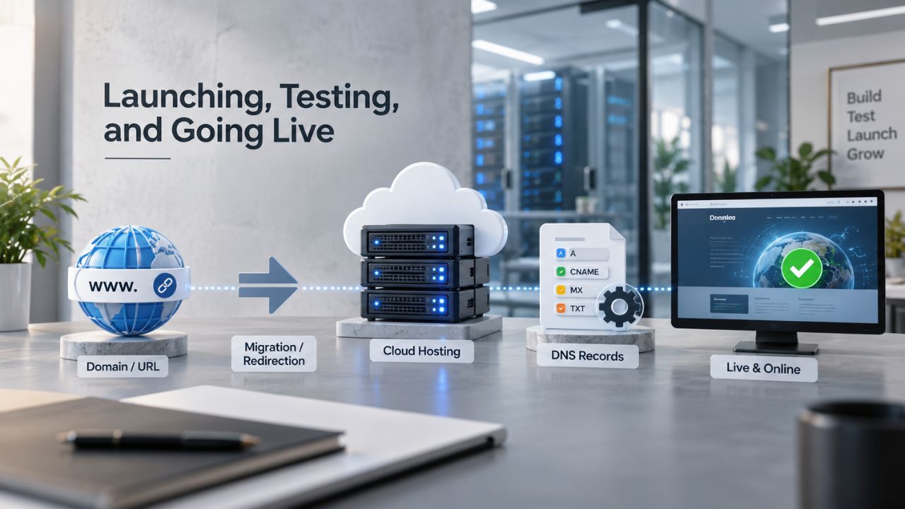 Launching, Testing, and Going Live Launching, Testing, and Going Live