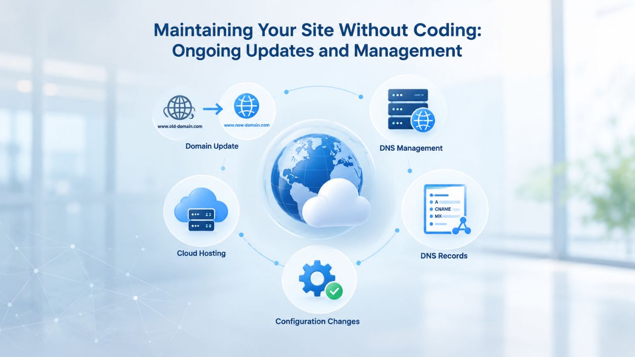 Maintaining Your Site Without Coding: Ongoing Updates and Management Maintaining Your Site Without Coding: Ongoing Updates and Management