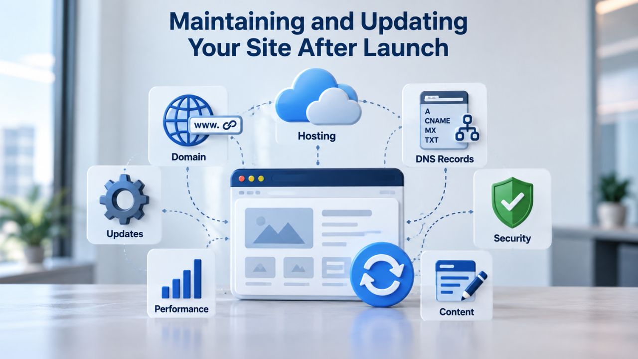Maintaining and Updating Your Site After Launch Maintaining and Updating Your Site After Launch