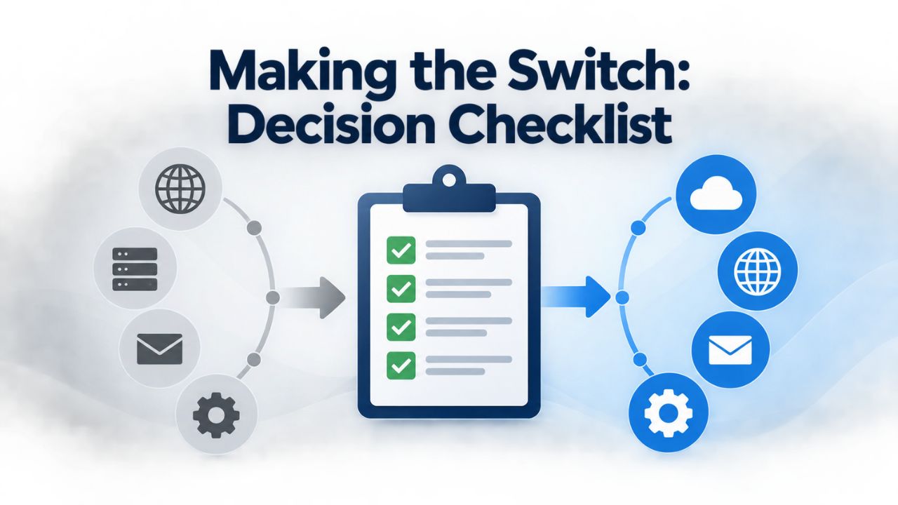 Making the Switch: Decision Checklist Making the Switch: Decision Checklist