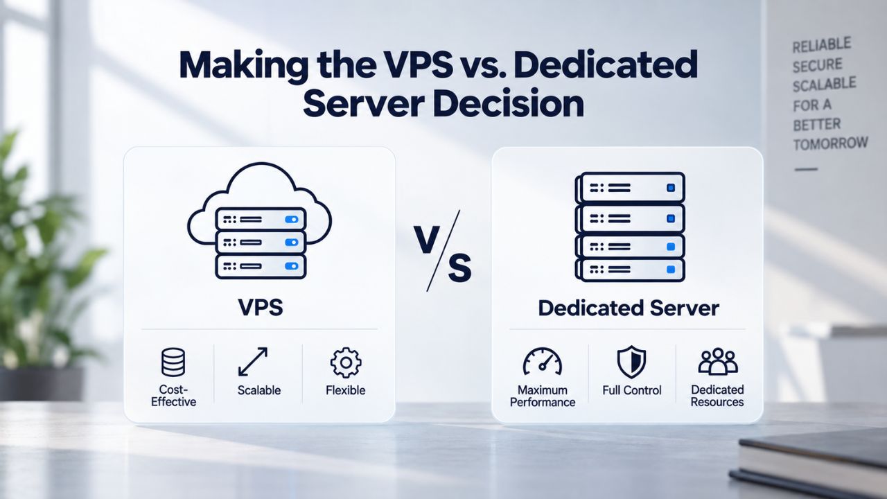 Making the VPS vs. Dedicated Server Decision Making the VPS vs. Dedicated Server Decision