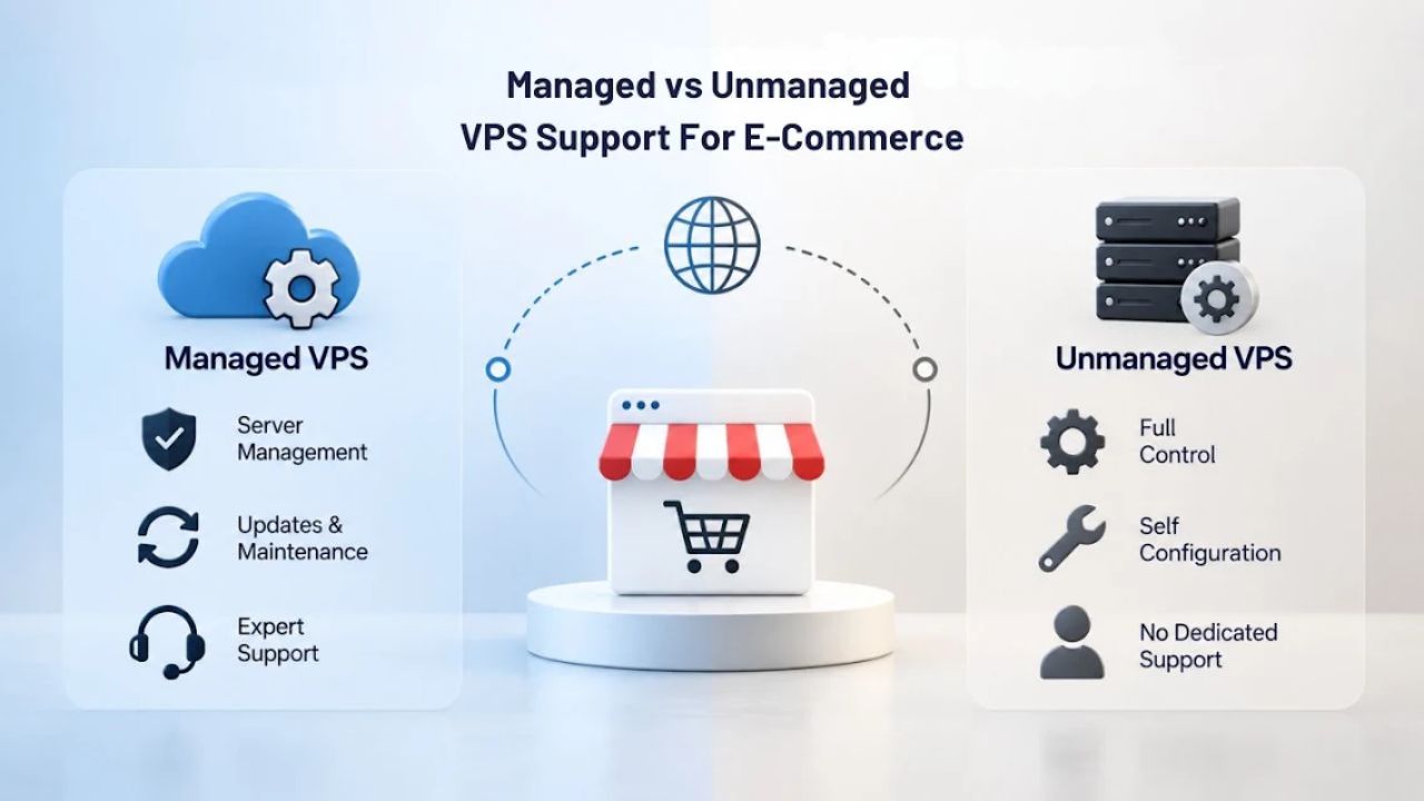 Managed vs Unmanaged VPS Support for E-Commerce 