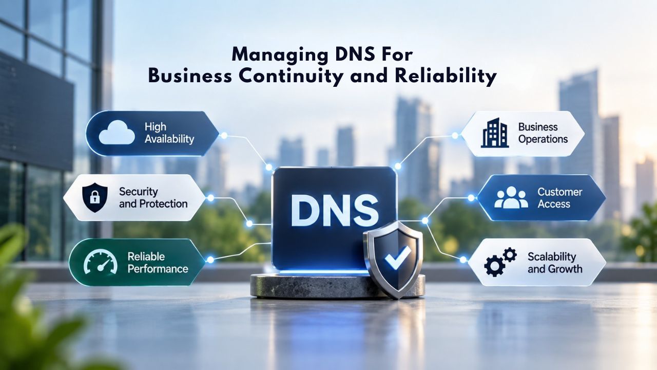 Managing DNS for Business Continuity and Reliability 