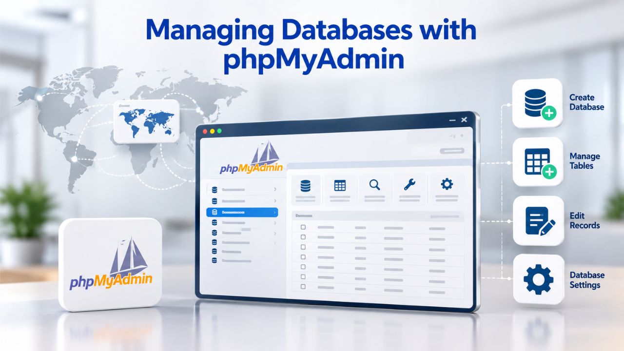 Managing Databases with phpMyAdmin Managing Databases with phpMyAdmin