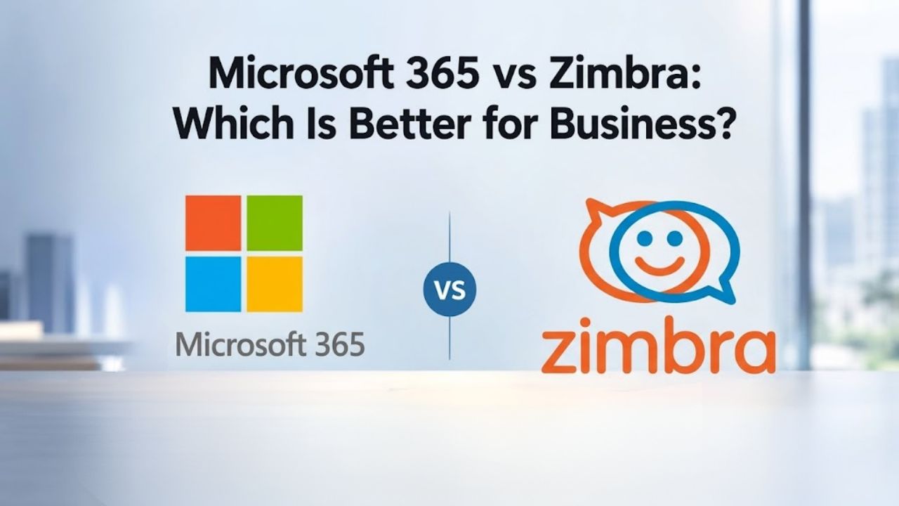 Microsoft 365 vs Zimbra_ Which Is Betters for Business_ Microsoft 365 vs Zimbra: Which Is Better for Business?