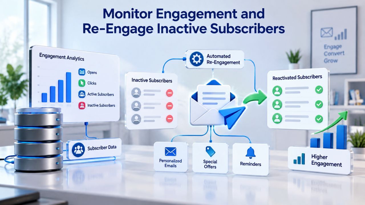 Monitor Engagement and Re-Engage Inactive Subscribers Monitor Engagement and Re-Engage Inactive Subscribers
