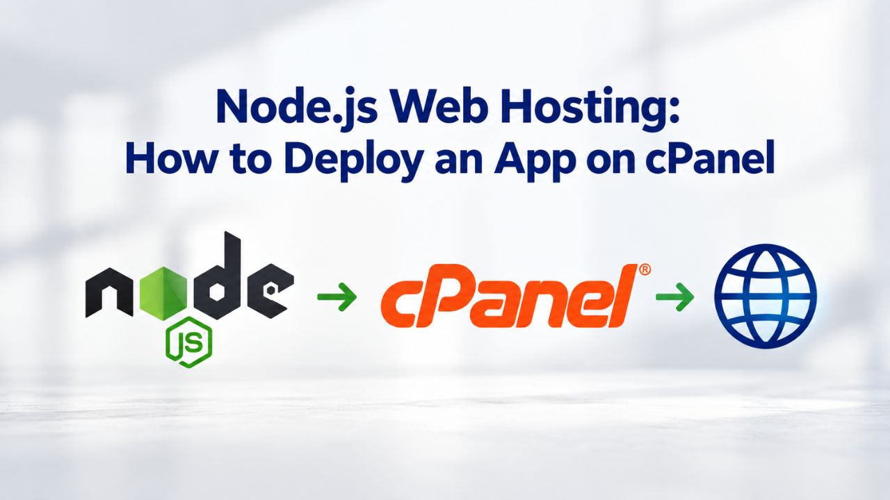 Node.js Web Hosting: How to Deploy an App on cPanel