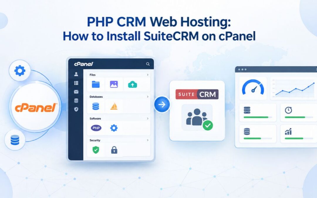 PHP CRM Web Hosting: How to Install SuiteCRM on cPanel