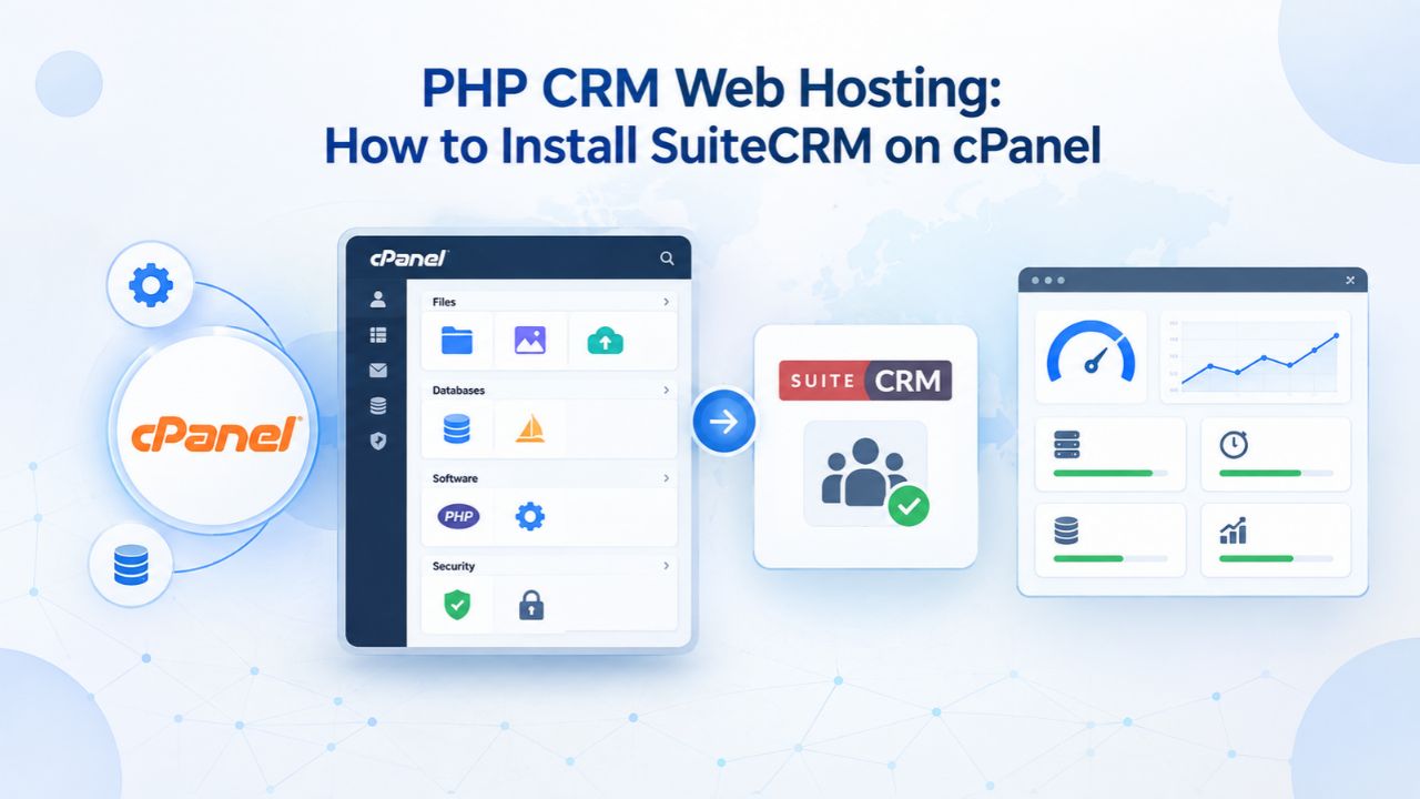 PHP CRM Web Hosting_ How to Install SuiteCRM on cPanels PHP CRM Web Hosting: How to Install SuiteCRM on cPanel