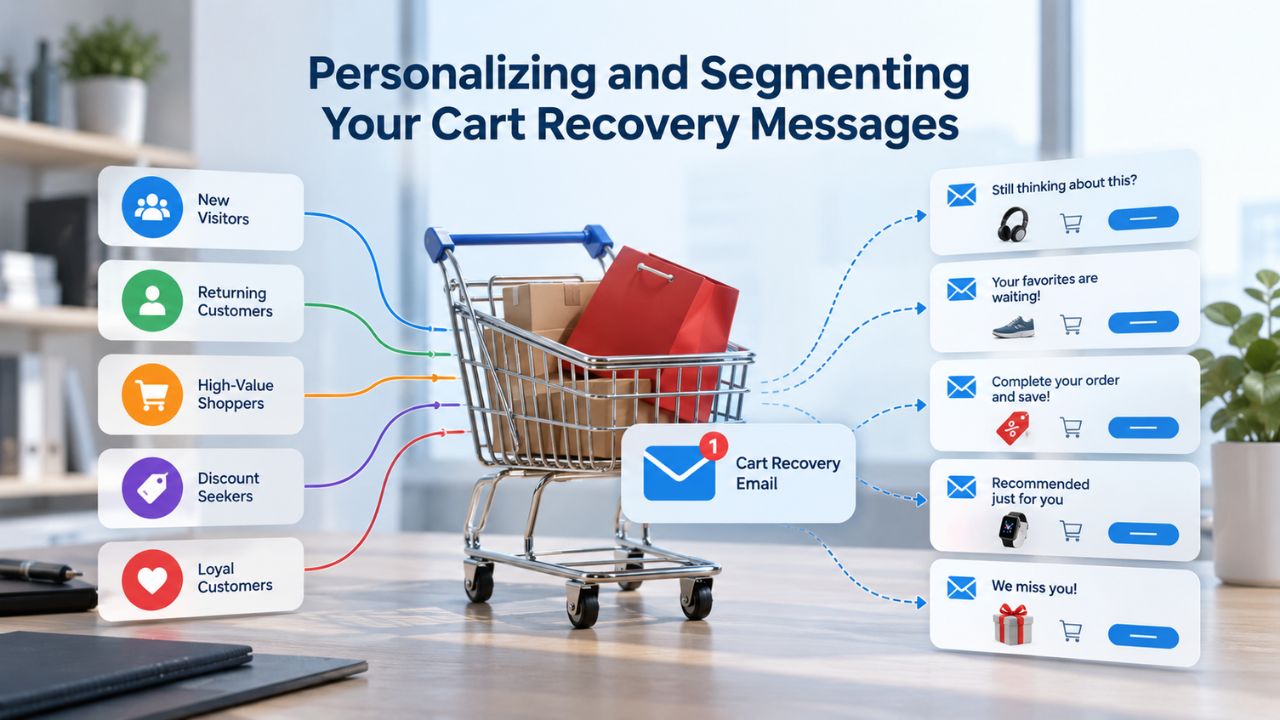 Personalizing and Segmenting Your Cart Recovery Messages