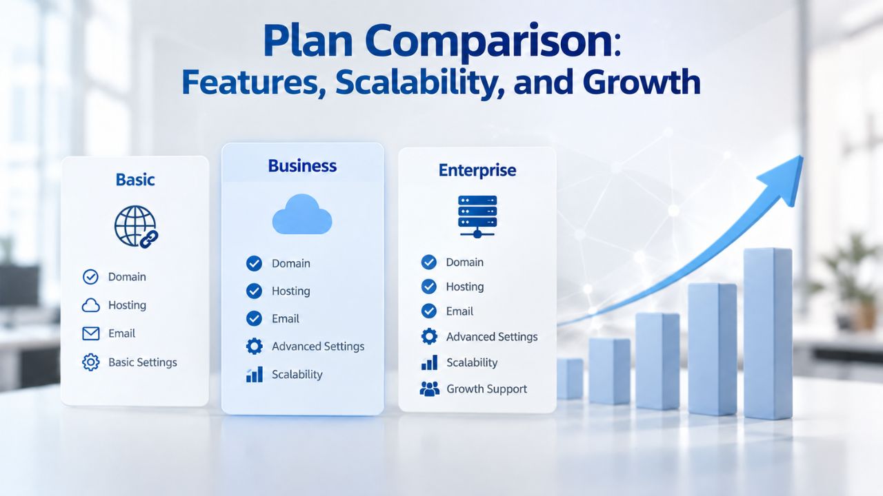 Plan Comparison: Features, Scalability, and Growth Plan Comparison: Features, Scalability, and Growth
