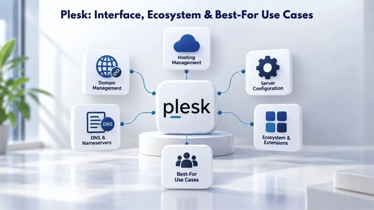 Plesk: Interface, Ecosystem & Best-For Use Cases Plesk: Interface, Ecosystem & Best-For Use Cases