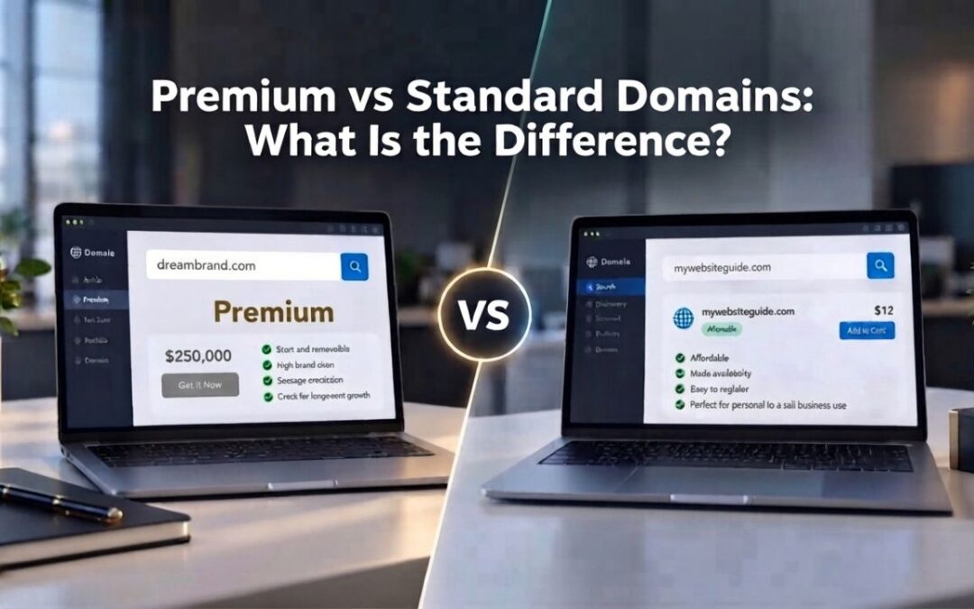 Premium vs Standard Domains: What Is the Difference?