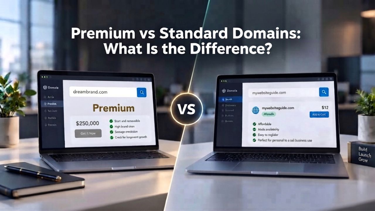 Premium vs Standard Domains: What Is the Difference?