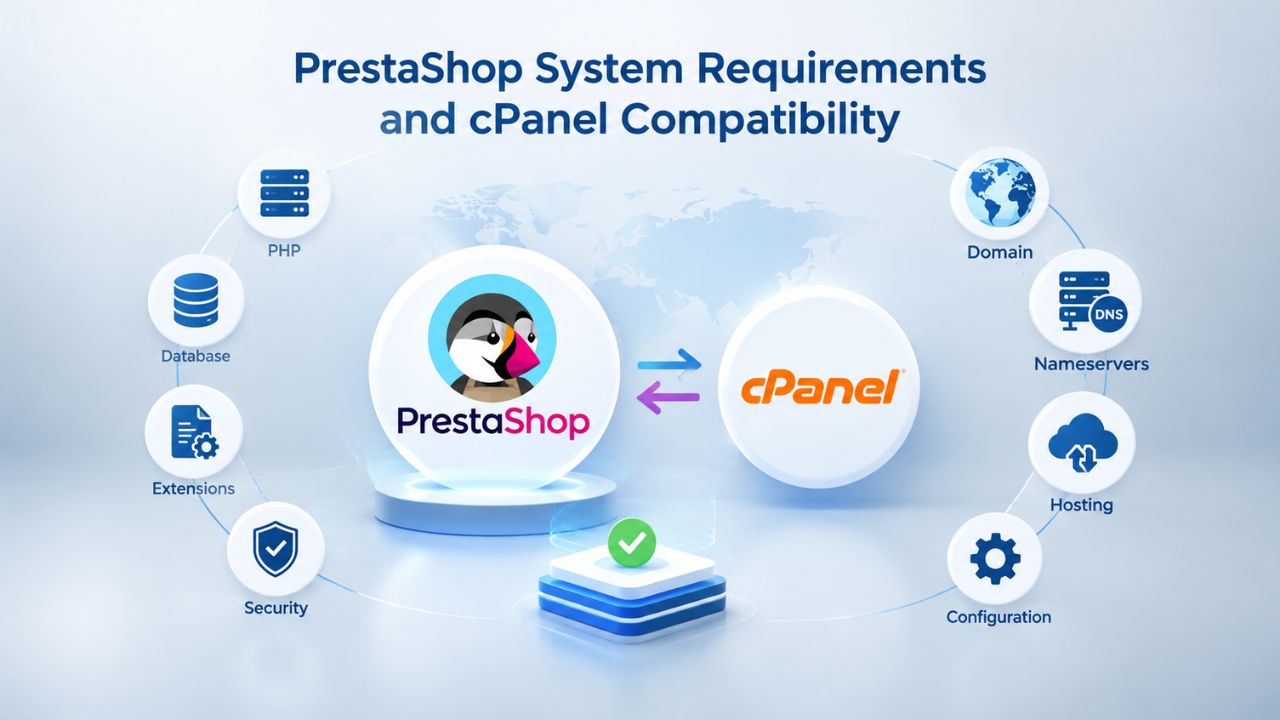 PrestaShop System Requirements and cPanel Compatibility