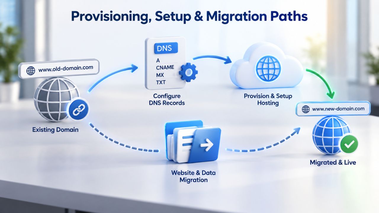 Provisioning, Setup & Migration Paths Provisioning, Setup & Migration Paths