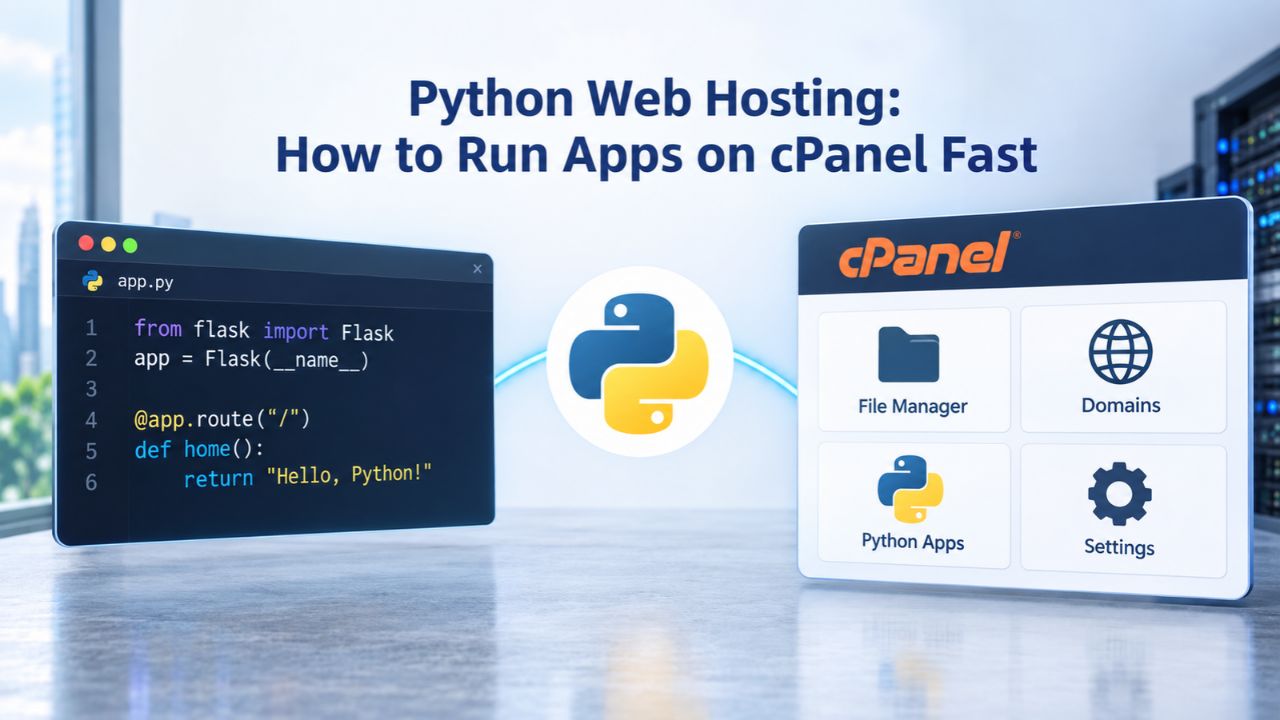 Python Web Hosting: How to Run Apps on cPanel Fast Python Web Hosting: How to Run Apps on cPanel Fast