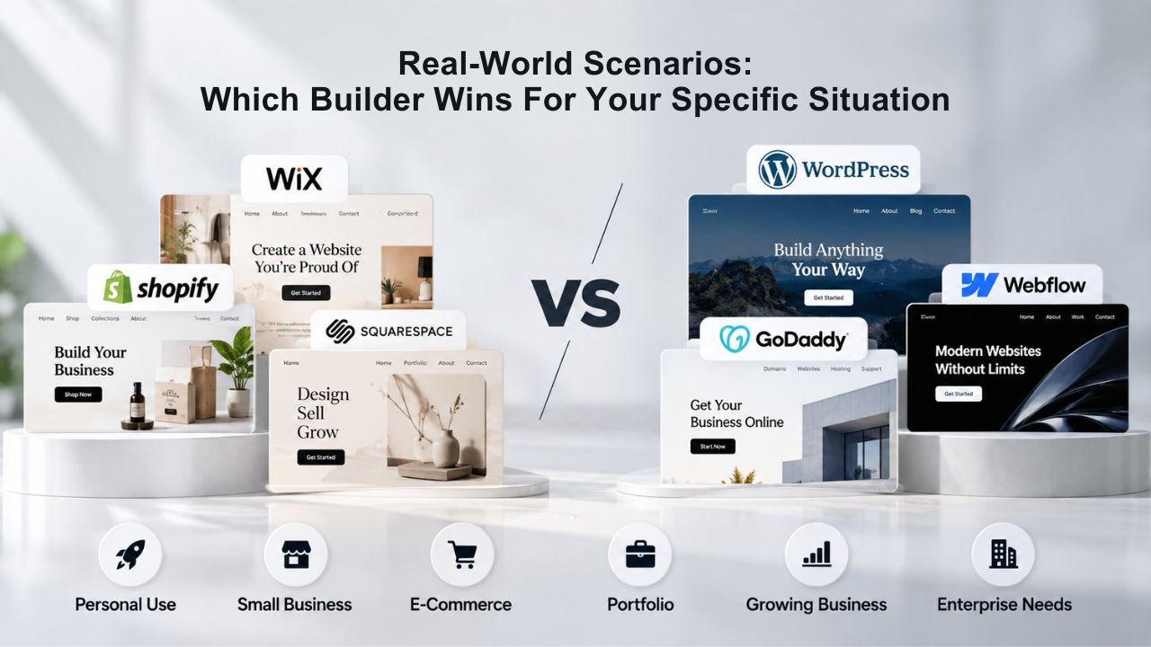 Real-World Scenarios: Which Builder Wins for Your Specific Situation Real-World Scenarios: Which Builder Wins for Your Specific Situation