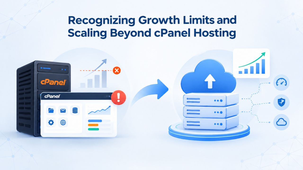 Recognizing Growth Limits and Scaling Beyond cPanel Hosting 