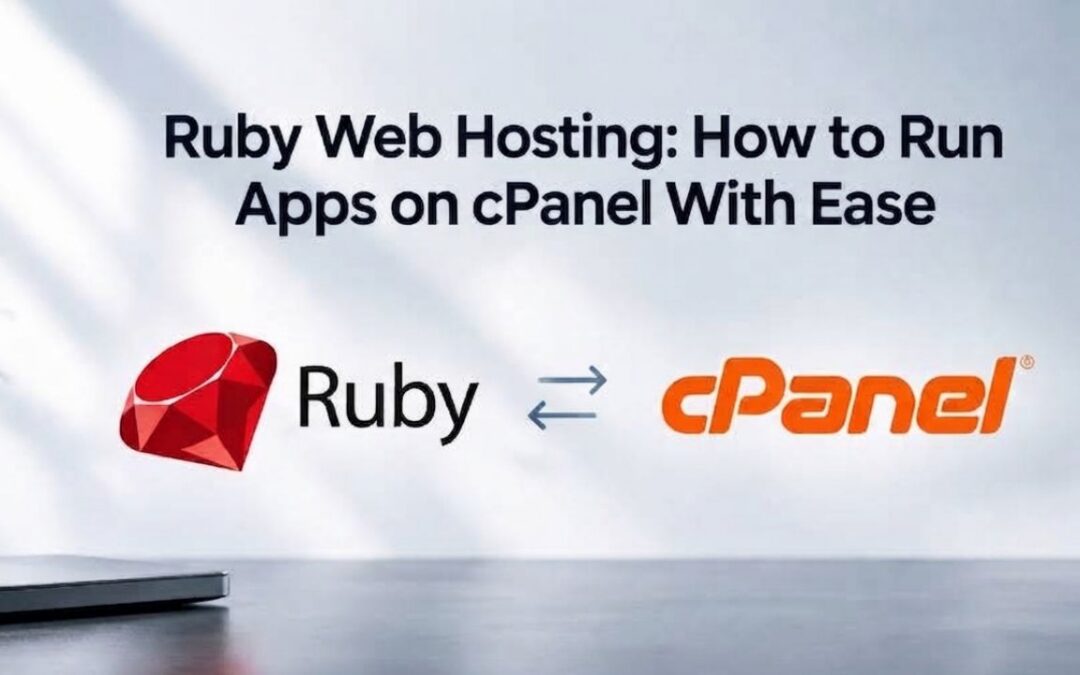 Ruby Web Hosting: How to Run Apps on cPanel With Ease