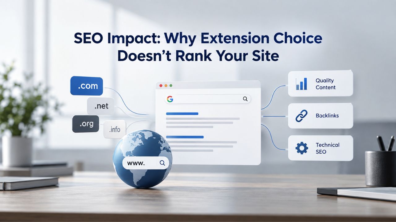 SEO Impact: Why Extension Choice Doesn’t Rank Your Site 
