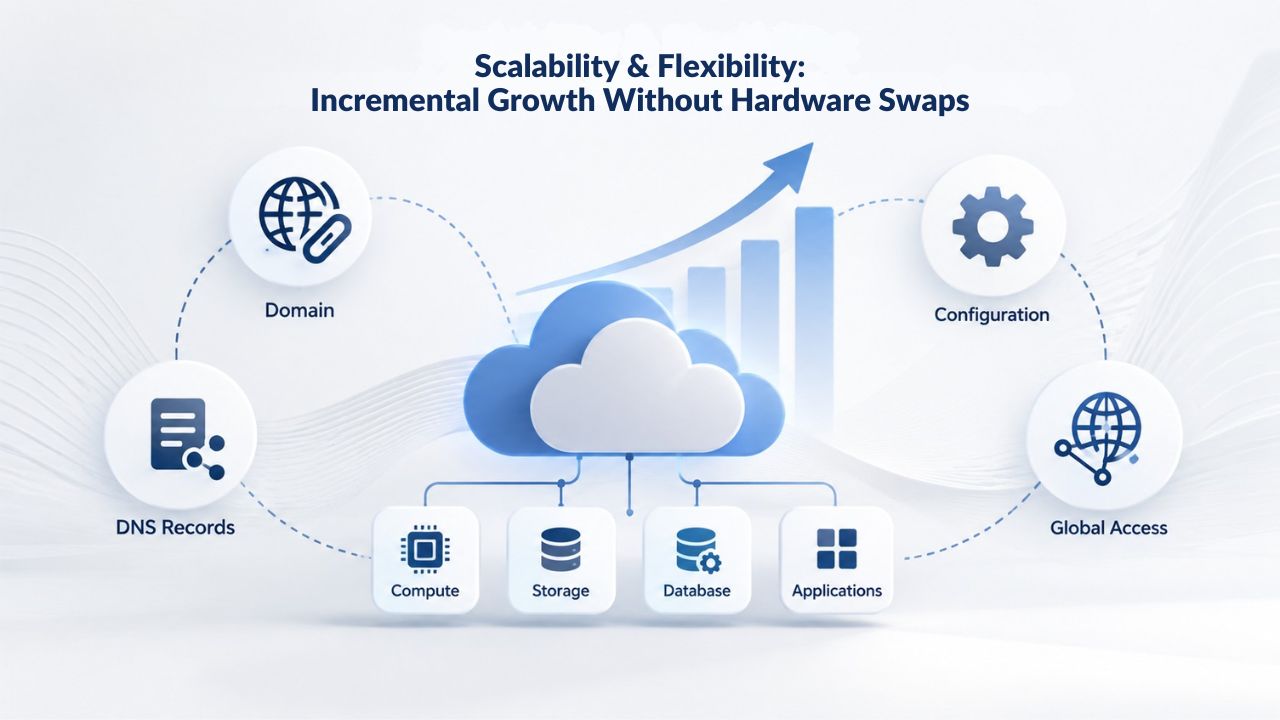 Scalability and Flexibility: Incremental Growth Without Hardware Swaps 