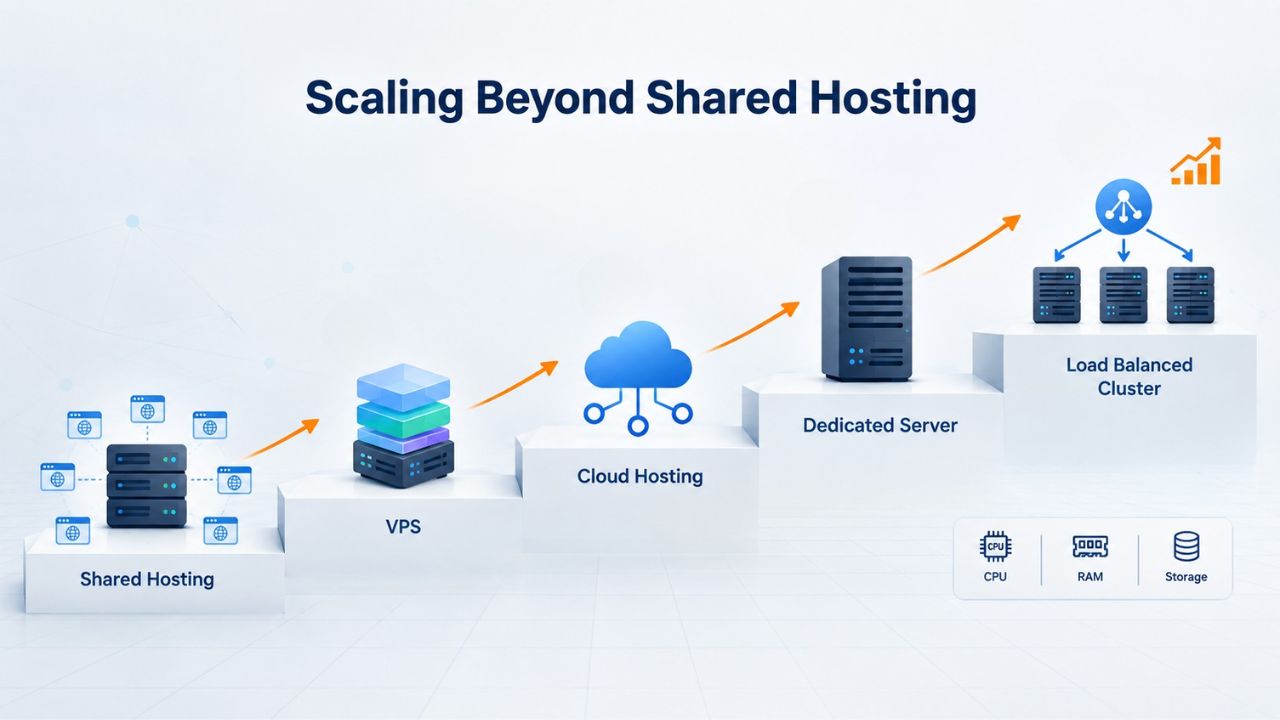 Scaling Beyond Shared Hosting: When and How to Migrate Scaling Beyond Shared Hosting: When and How to Migrate
