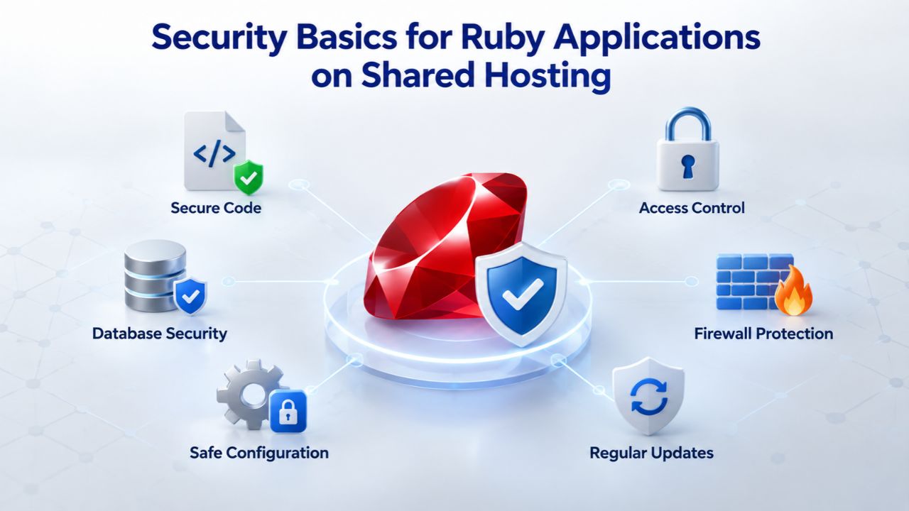 Security Basics for Ruby Applications on Shared Hosting Security Basics for Ruby Applications on Shared Hosting