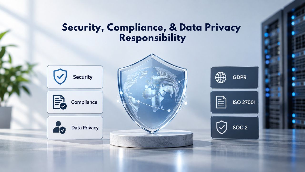Security, Compliance, and Data Privacy Responsibility Security, Compliance, and Data Privacy Responsibility