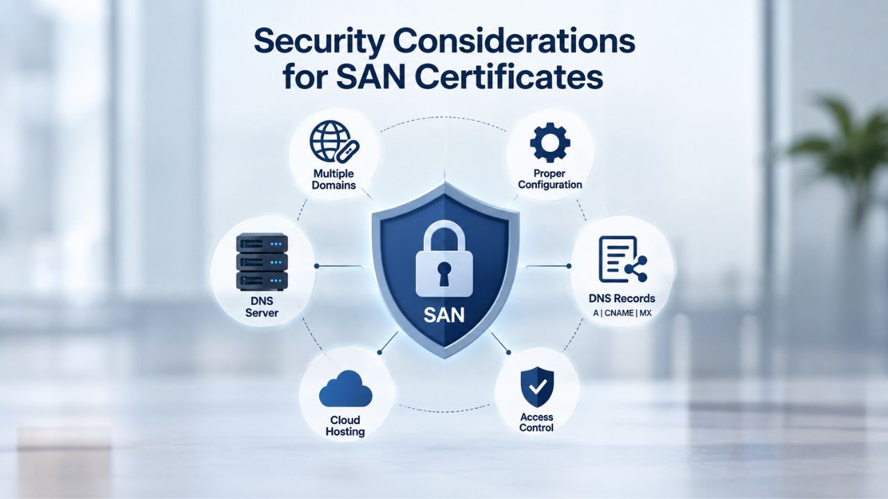Security Considerations for SAN Certificates Security Considerations for SAN Certificates