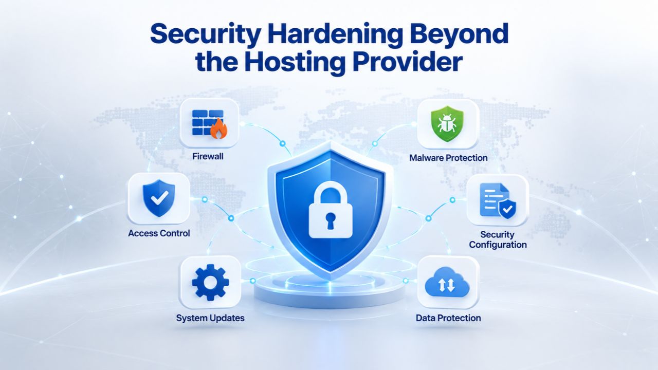 Security Hardening Beyond the Hosting Provider 